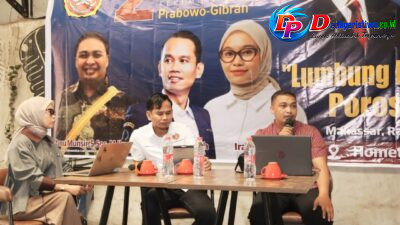 Refleksi 2 Tahun Prabowo-Gibran di Makassar, Pemuda Bahas Lumbung Pangan hingga Poros Maritim