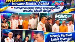 Menteri Agama Dorong Festival Musik Lintas Iman, PERMABUDHI Sulsel Ajak Musisi Bangun Harmoni Lewat Musik
