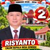CALON KEPALA DESA SEWAKARISYANTO KANTONGI NOMOR URUT 2 DI PILKADES SEWAKA 2026-2034, USUNG VISI AMANAH, TRANSPARAN, KERJA NYATA