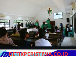 Gelar Minggu Kasih di Belitung Timur, Wakapolda Babel Ajak Jemaat Pererat Kerukunan dan Waspada Berita Hoaks