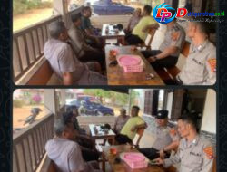 Polsek Manggar Jalin Kebersamaan dengan Masyarakat, Wujudkan Polri yang Dekat dan Humanis