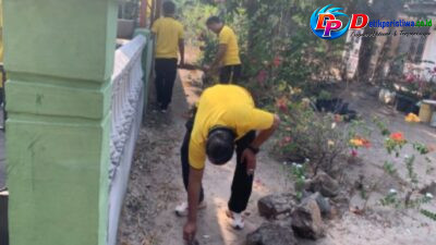 POLSEK MANGGAR LAKSANAKAN GREEN POLICING MELALUI KURVE DI SURAU NURUL YAQIN DUSUN BAN MOTOR
