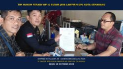 TIM HUKUM FERADI WPI & SUBUR JAYA LAWFIRM DPC KOTA SEMARANG DAMPINGI IBU YULIANTI, SE – AUDIENSI DENGAN BAPAK FAJAR DI KANTOR BPR ENGGAL MAKMUR ADI SANTOSA KALIWUNGU – SENIN 19 OKTOBER 2026