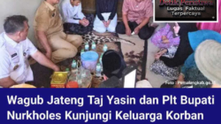 Wagub Jateng Gus Yasin Kunjungi Keluarga Korban Dugaan Perundungan di SDN 1 Kebondalem Pemalang